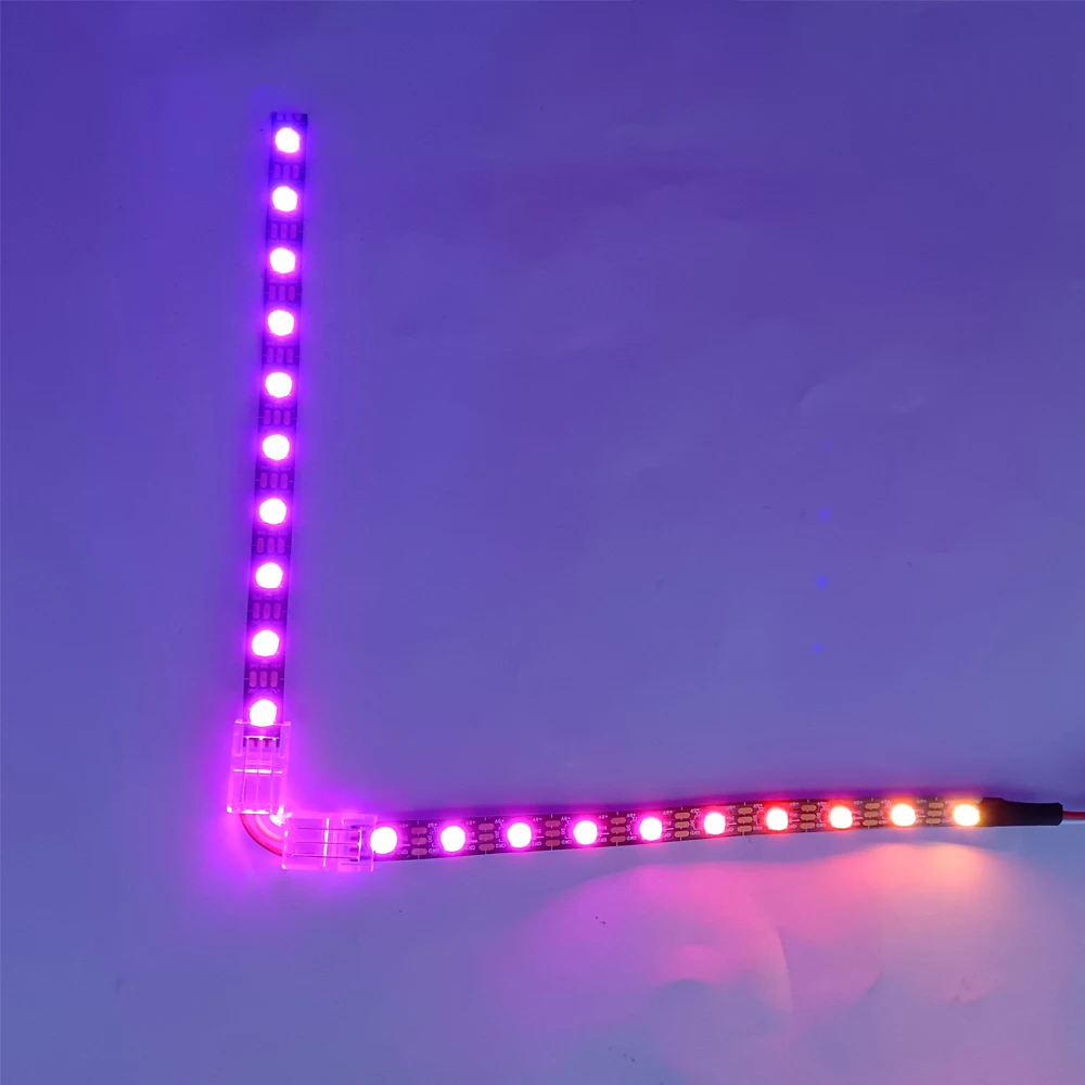 2/3/4/5/6Pin LED Light Strip Corner Connector for RGB RGBW Tape
