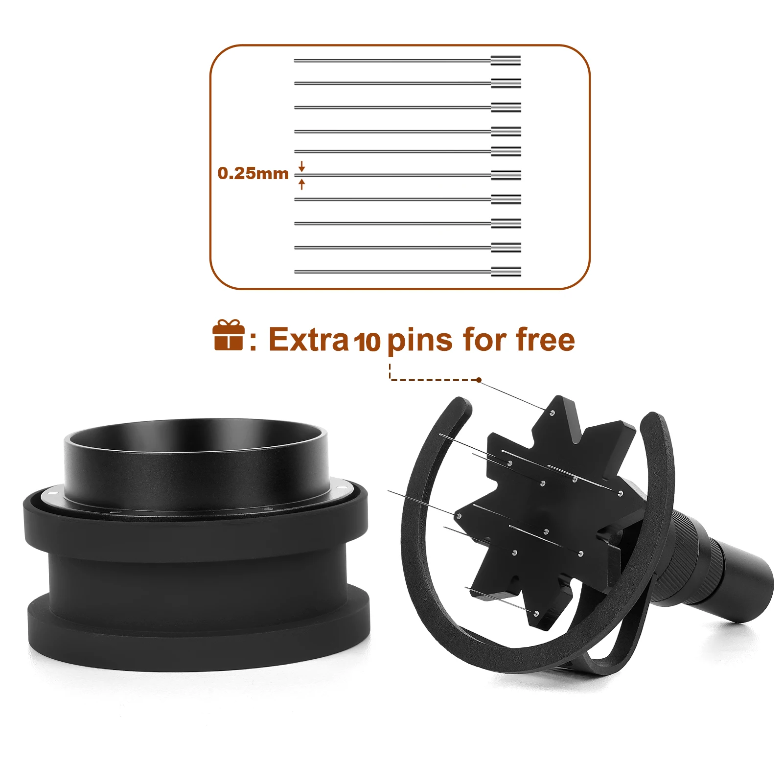 موزع قهوة اسبريسو احترافي IKAPE V2 بإبر متعددة لتو...