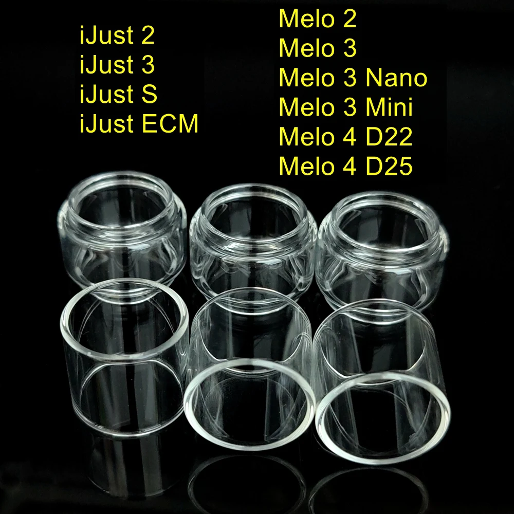

Стеклянное стекло для IJust 2 3 S ECM Melo 2 3 Nano Mini 4 D22 D25, сменная Акварельная стеклянная посуда