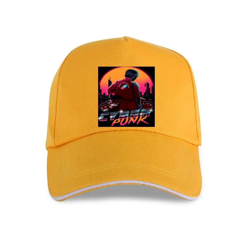 

new cap hat Anime Manga Akira Neo Tokyo for Men Baseball Cap Shotaro Kaneda Synthwave Graphic Pre-shrunk Cotton Vaporwave