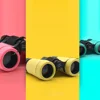 Focal Adjustable Children Telescope Toy Game Props Birthday Present for Entertaining Bird Watching (Pink) 2