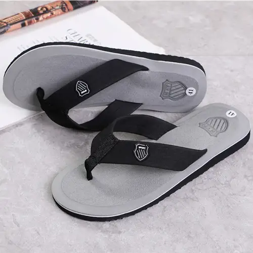 Men's Casual Flip Flops Fashion Beach Shoes Men Summer Non-Slip Flat Slides Mens Slippers Indoor House Shoes Man Male Slipper - Image 10