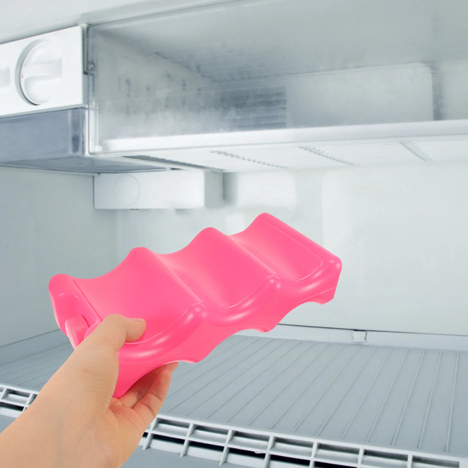 

2 Pcs Refrigerated Ice Box Breast Milk Breastmilk Storage Cooler Reusable Container Freezer Bags Rubber Board