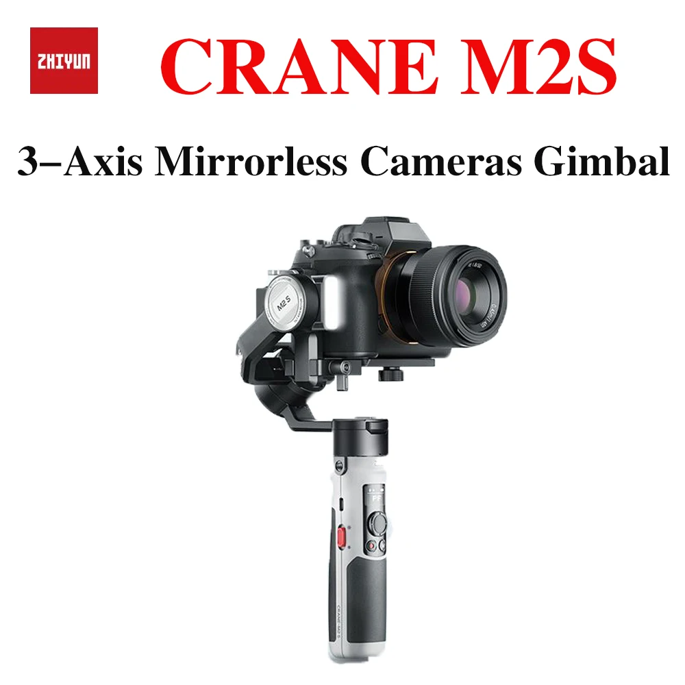 

3-осевой карданный стабилизатор ZHIYUN CRANE M2S Для беззеркальных камер Sony Canon