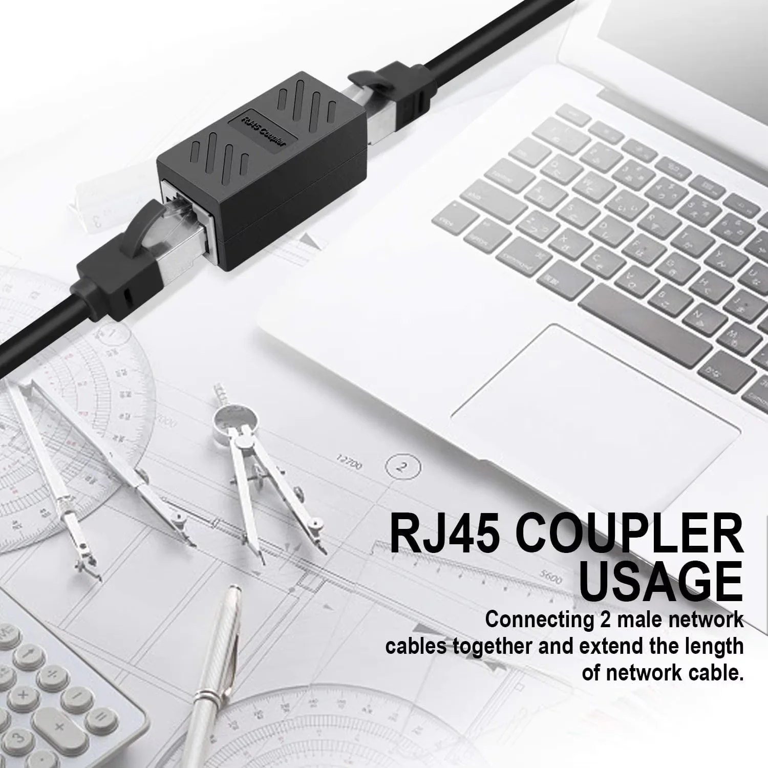 ethernet coupler Ethernet Cable Extender RJ45 cat 5 cat 6 cat6a Coupler Extender Connector Ethernet Coupler Female to Female