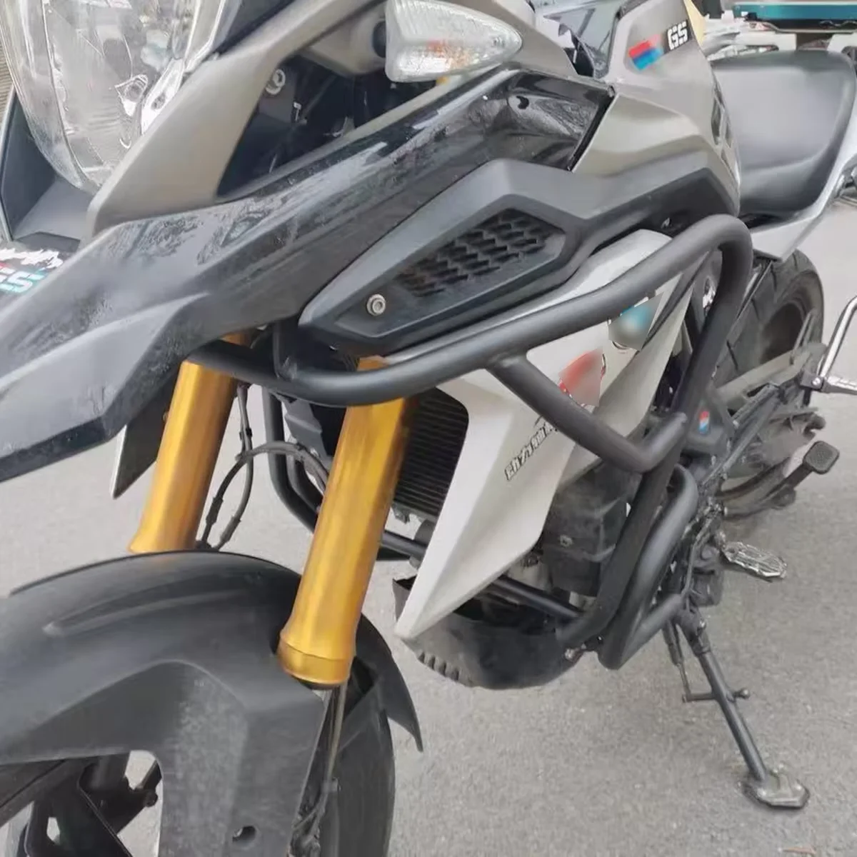 BMW G310GS/G310R용 오토바이 상하 엔진 가드 크래시 바 프레임 보호 범퍼