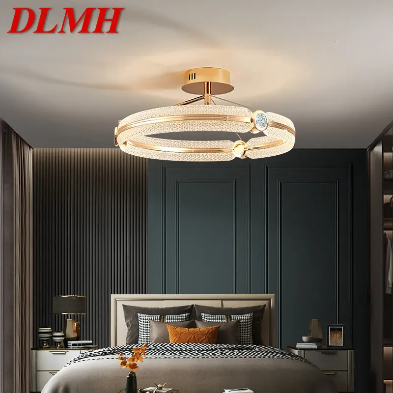 

DLMHNordic Ceiling Lamp Modern Led Creative Vintage Light Luxury Home Living Room Bedroom Decor Fixtures
