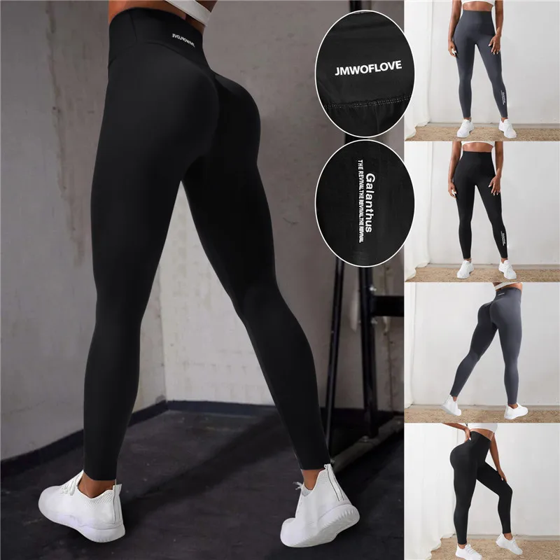 Hot Sale High Stretchy Gym Booty Tights Yoga Pants Women High Waist  Compression Seamless Scrunch Butt Lift Leggings - China Active Wear and  Female Jumpsuits price