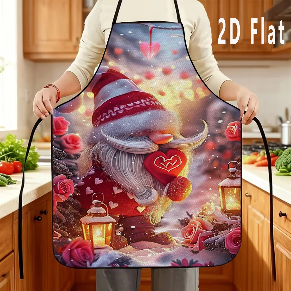 Tablier Imprimé Léopard + Manique + Coussin – Lot De 3, En Polyester, 80x60 Cm, Pour Barbecue, Jardinage Ou Cuisine