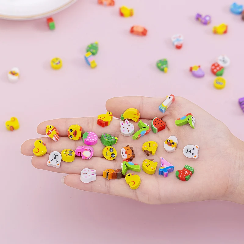Cute Mini Cartoon Erasers 5