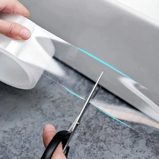 Adhesive Tape Waterproof Kitchen Bathroom  Waterproof Adhesive Tape Shower  - Nano Tape - Aliexpress