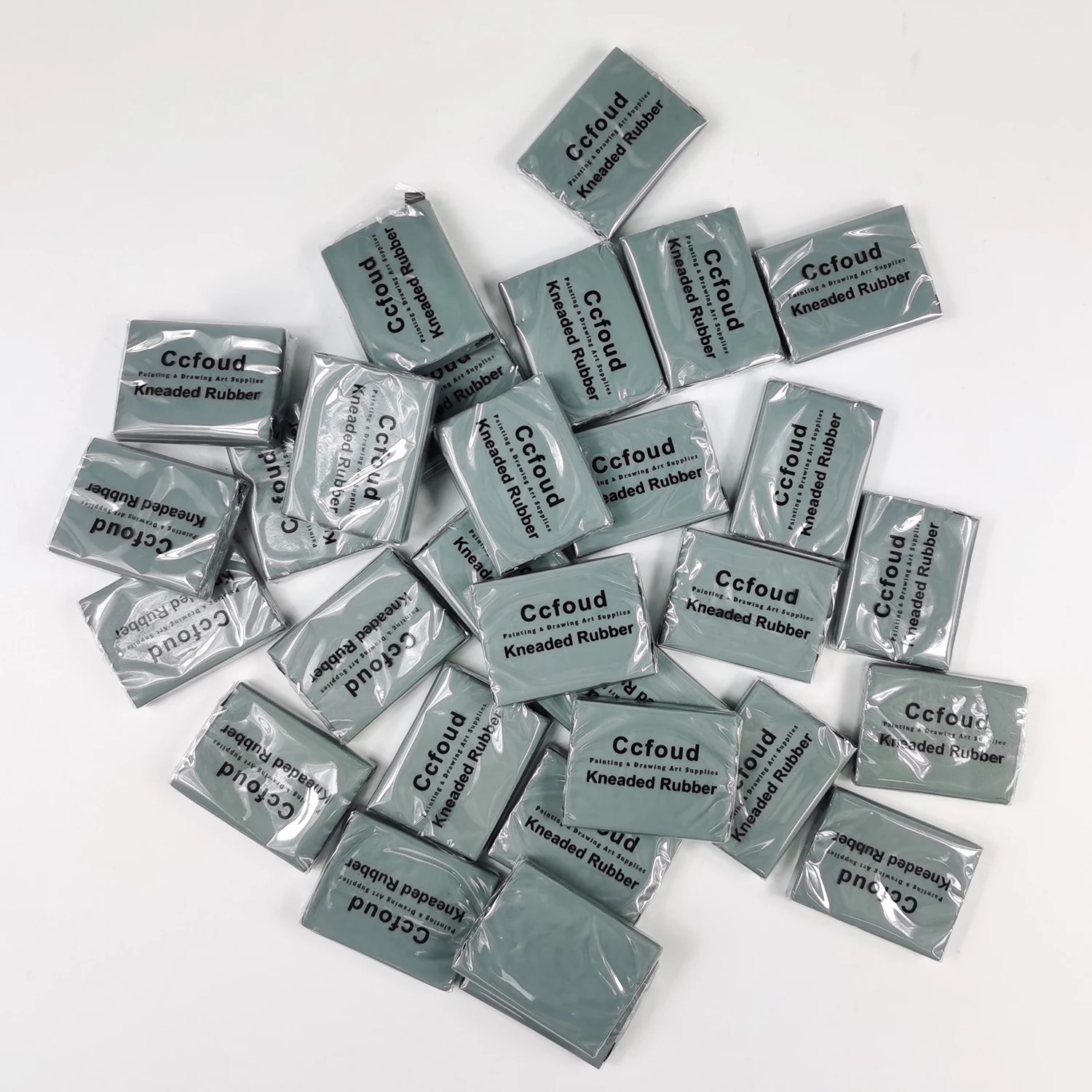 3/6/10/20/36pcs Plasticity Erasers Kneaded Rubber for Blend Highlight Shade Smooth Sketching Drawing for Adults