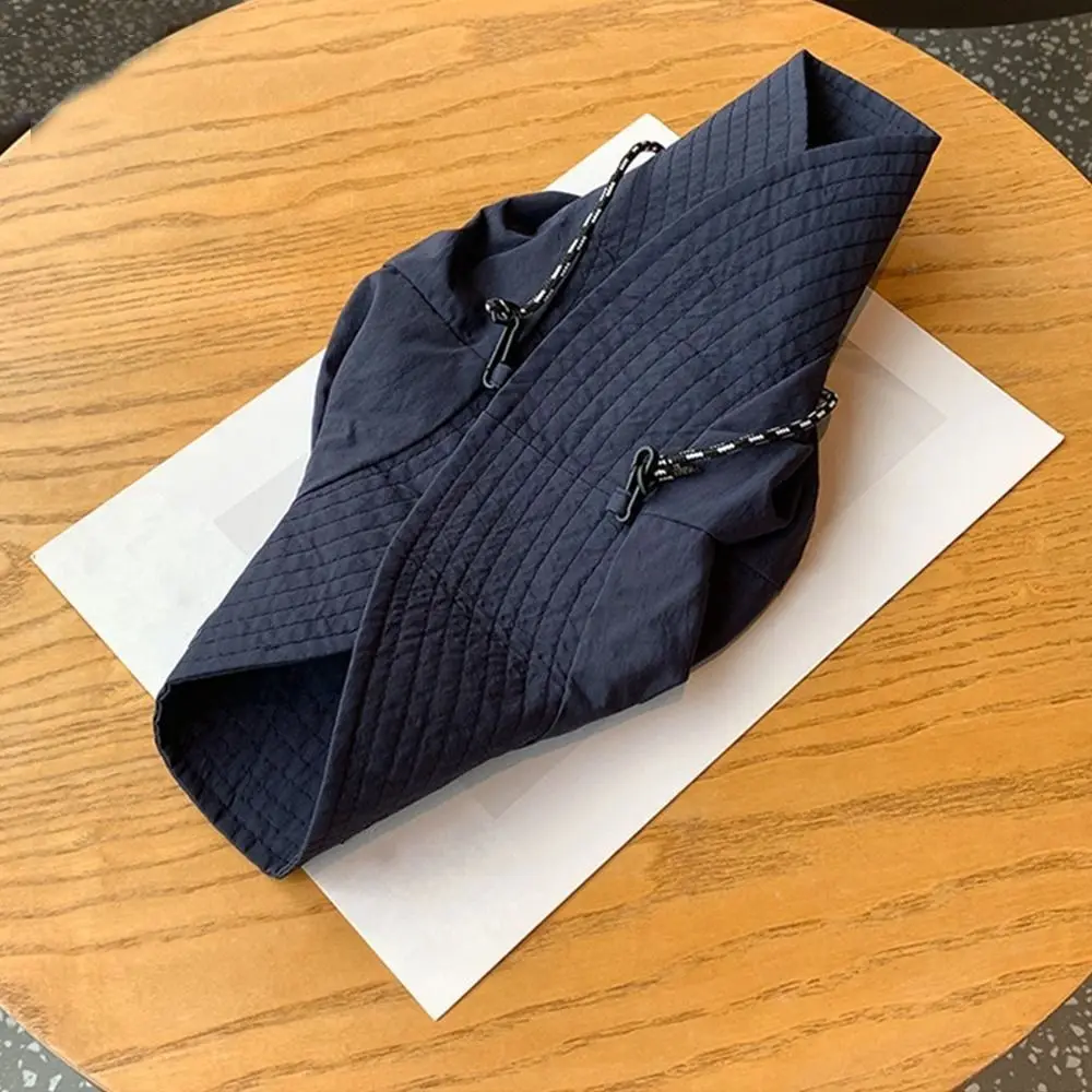 Portable Waterproof Summer Bucket Hat Anti-UV With Storage Bag Sun Hat Sun Protection Quick-drying Panama Hat Camping Hiking