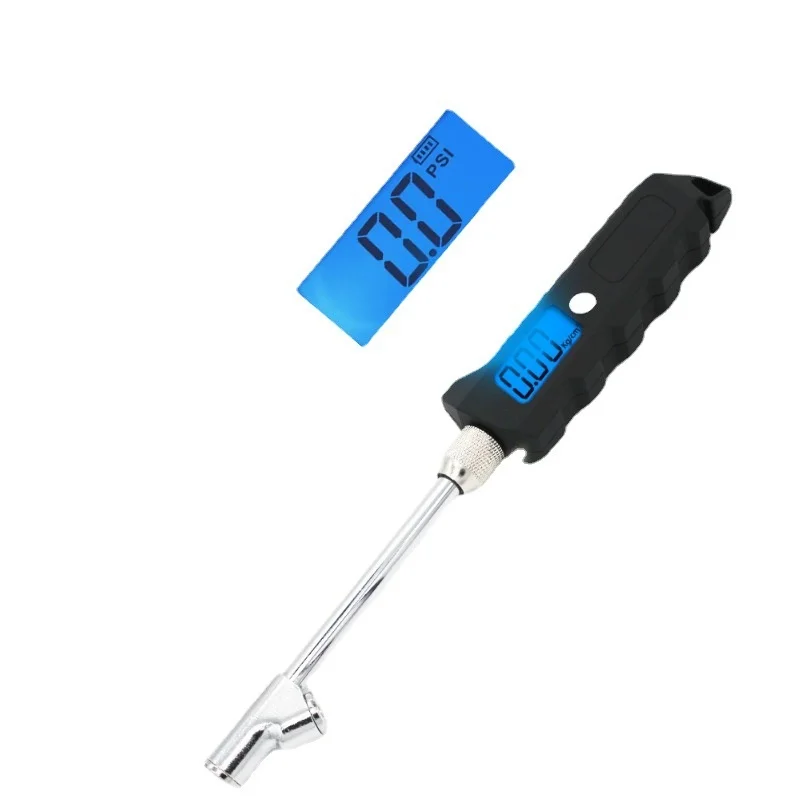 대형 트럭 타이어 압력 측정기 10pcs, L LCD 발광 디스플레이 듀얼 헤드 디지털 디스플레이의 정밀 측정