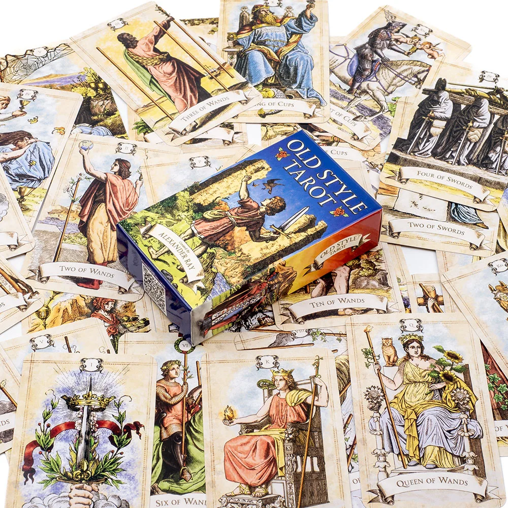 Old Style Tarot (10.3x6cm / 4.06x2.36