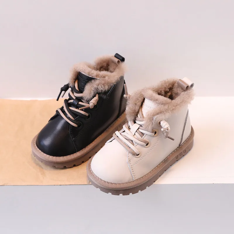 Bont laarsjes met bont Kinder schoenen kopen