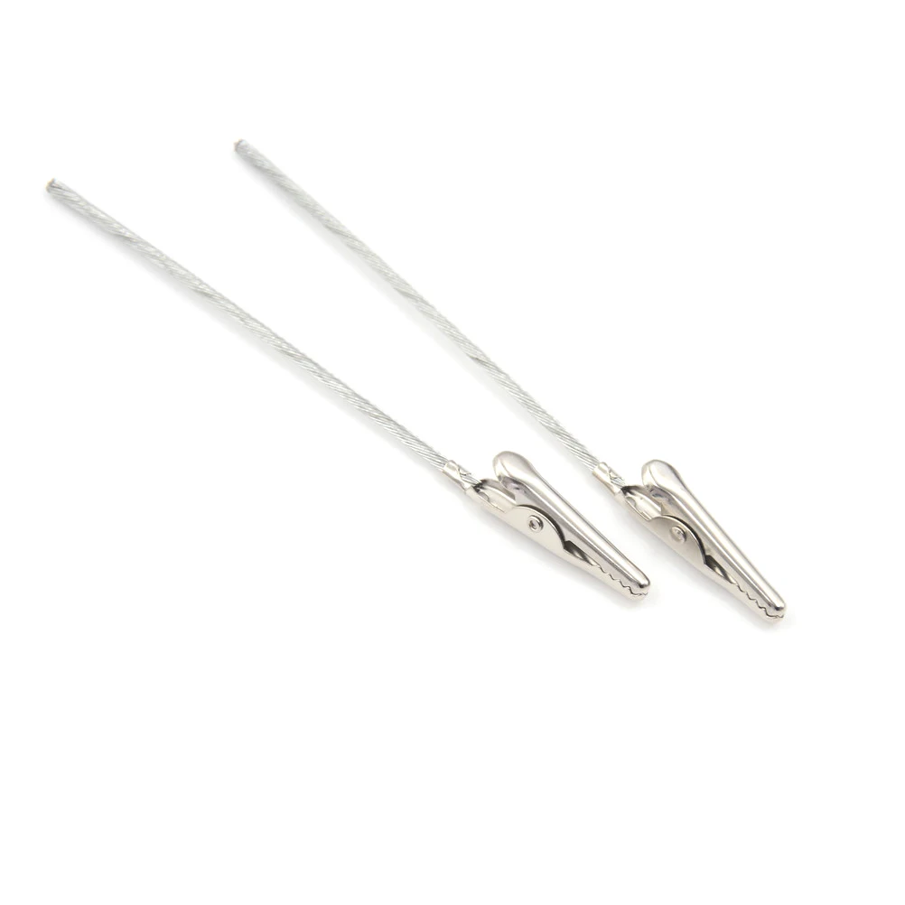 Alligator clips 10pcs/lot Non-insulated Alligator Clips 11cm length Metal Electric Wire Test Crocodile Clamp