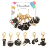 Crotchet & Knitting Stitch Markers 1 Set - 6 PCs 1