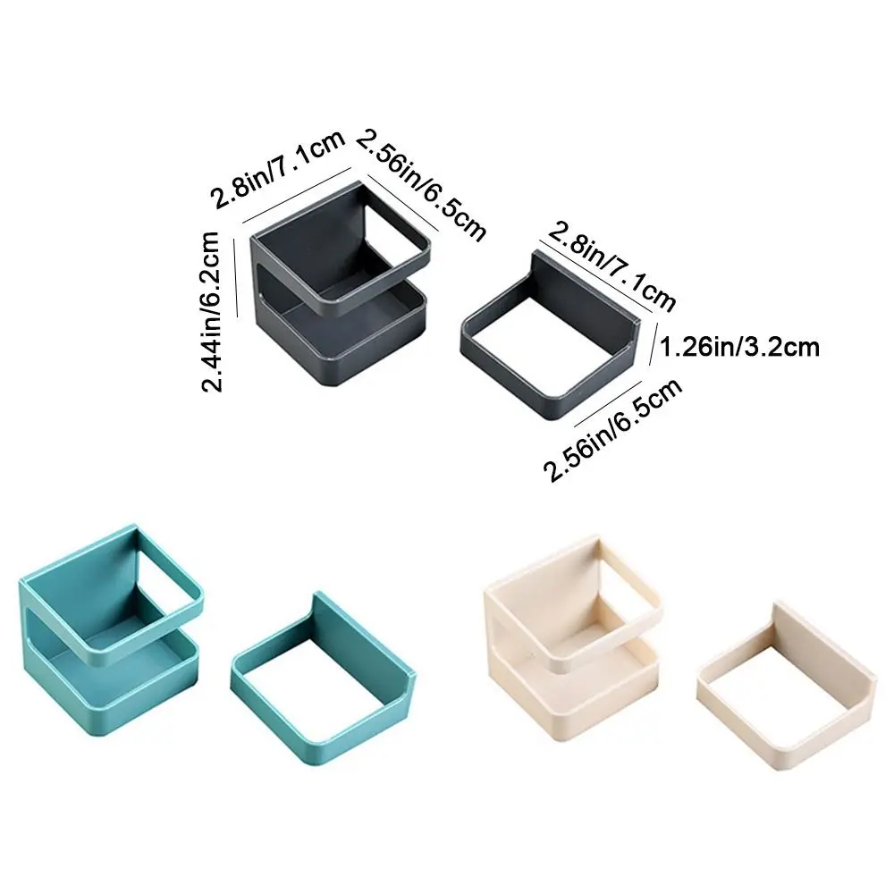 Wall-mounted Umbrella Rack Umbrella Draining Storage Rack Multi-function Plastic Bathroom Organizer Holder Bucket