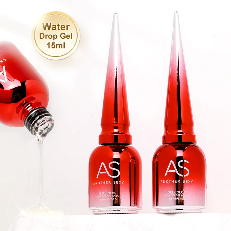 AS Water Drop and Wave Gel Nail Polish 4