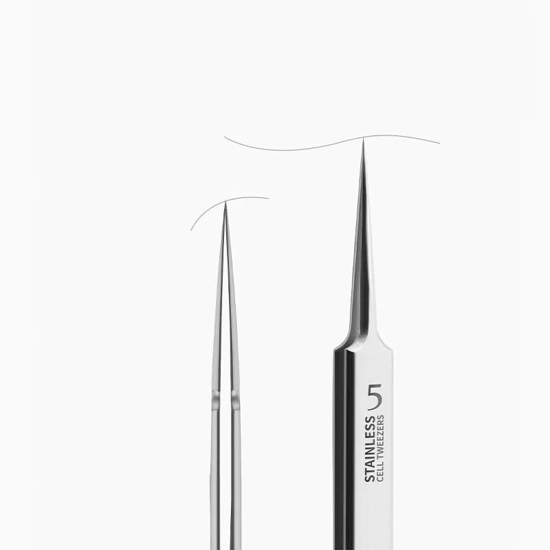 German Ultra-fine No. 5 Cell Pimples Blackhead Clip Tweezers
