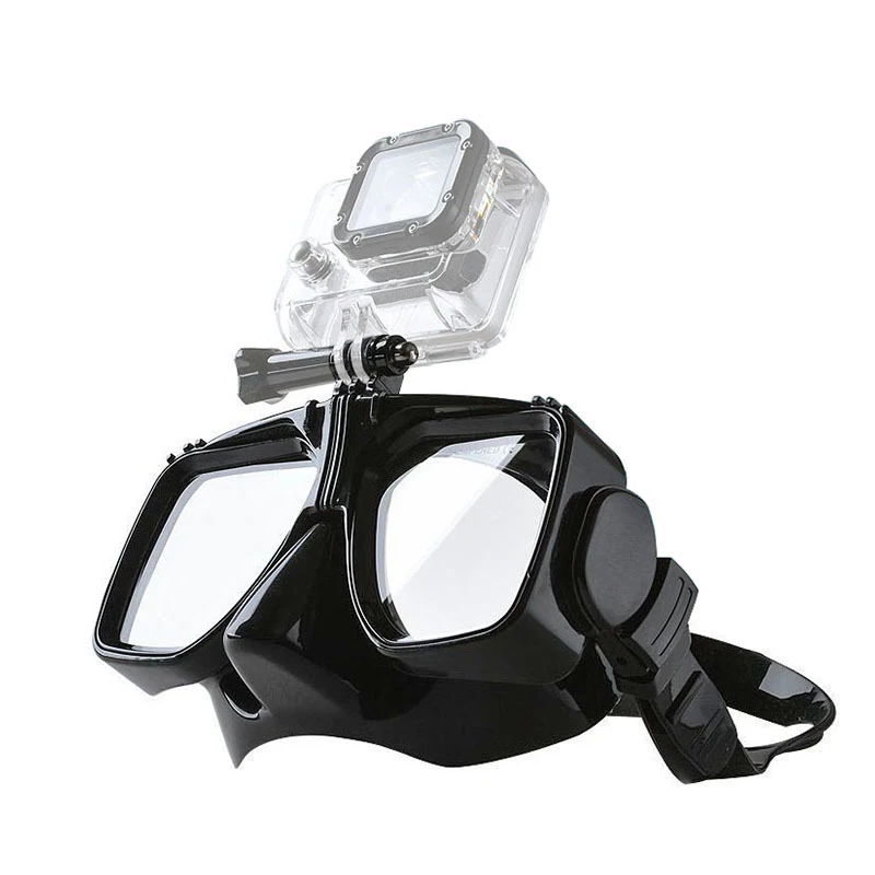 Diving Goggle Holder High Quality Tempered Glass Lens Adjustable Diving