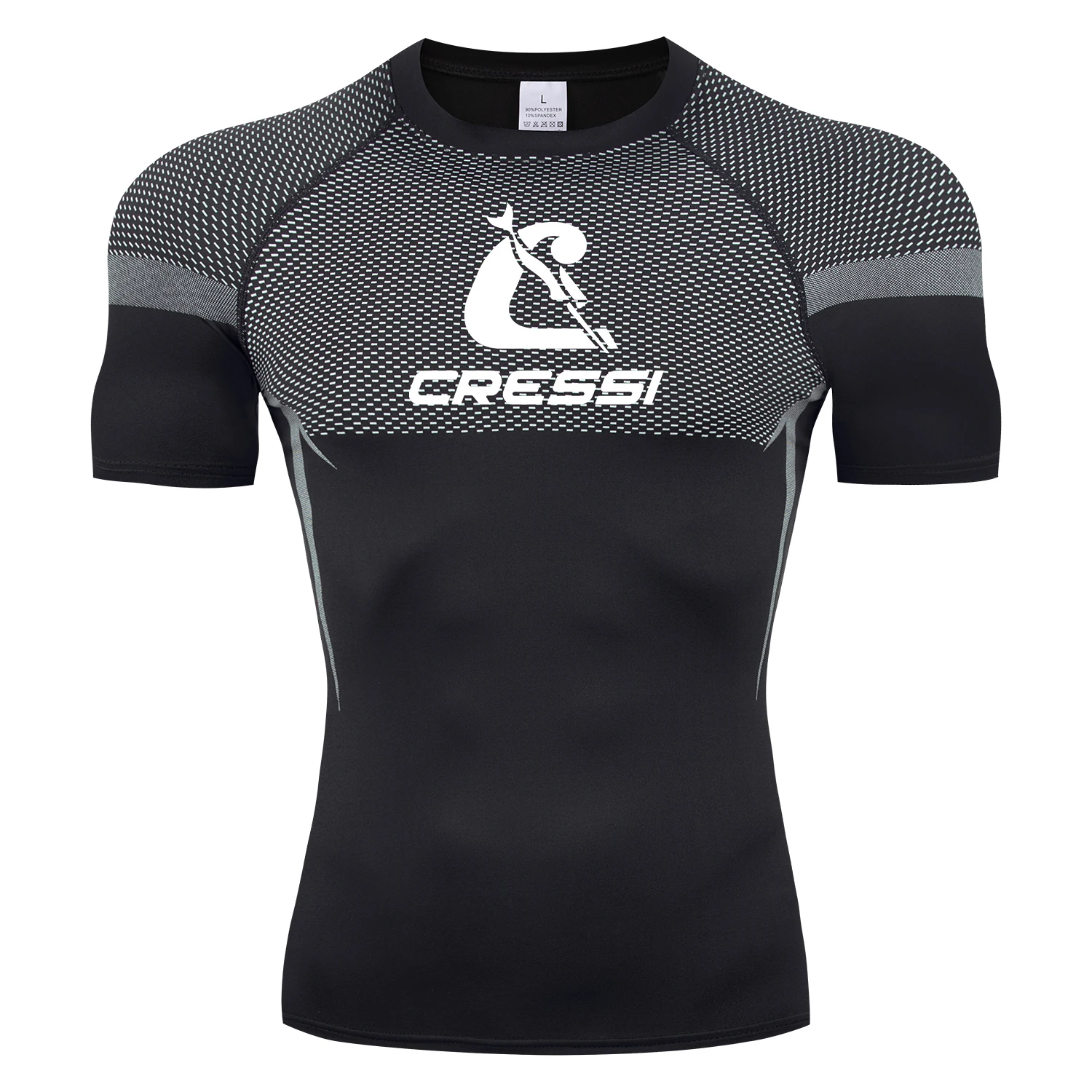 Erkek Kısa Kollu Rashguard UPF 50 Güneş Korumalı Sörf Tişörtü Hızlı Kuruyan Nefes Alabilen Yüzme Dar Kesim Tişört Yaz 2025 Spor