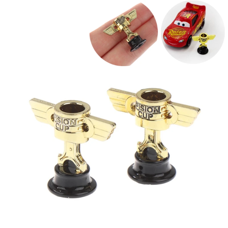 1PC PISTON CUP Gold Championship Trophy Toy Model Christmas Gift For Children Collect Gifts gt spirit cars 1 18 nissan gtr r50 limited edition simulation resin vehicle model collect decorations children s gifts