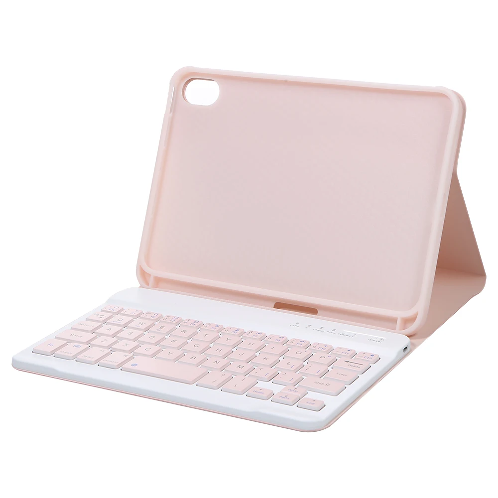 Detachable BT Keyboard Protective Case Slim and Portable Stable Support with Pen Slot Compatible with iPad mini6 samsung tablet stand Tablet Accessories