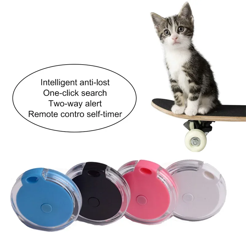 1pcs Mini GPS Tracker, Pet Dog Cat Anti-lost Alarm Sensor, for Locating Phone Wallet Keychain Luggage Item Finder