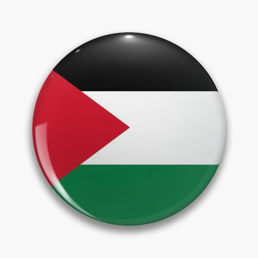 

Palestinian Flag Pin Buttons Brooches Jewelry Accessory Customize Brooch Fashion Lapel Badges
