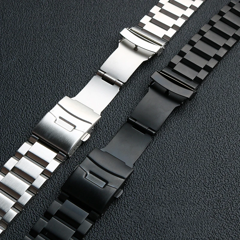Фото Ремешок из нержавеющей стали для Casio серии GBX100 GA100 GA110 DW5600 DW5000 M5610 №3