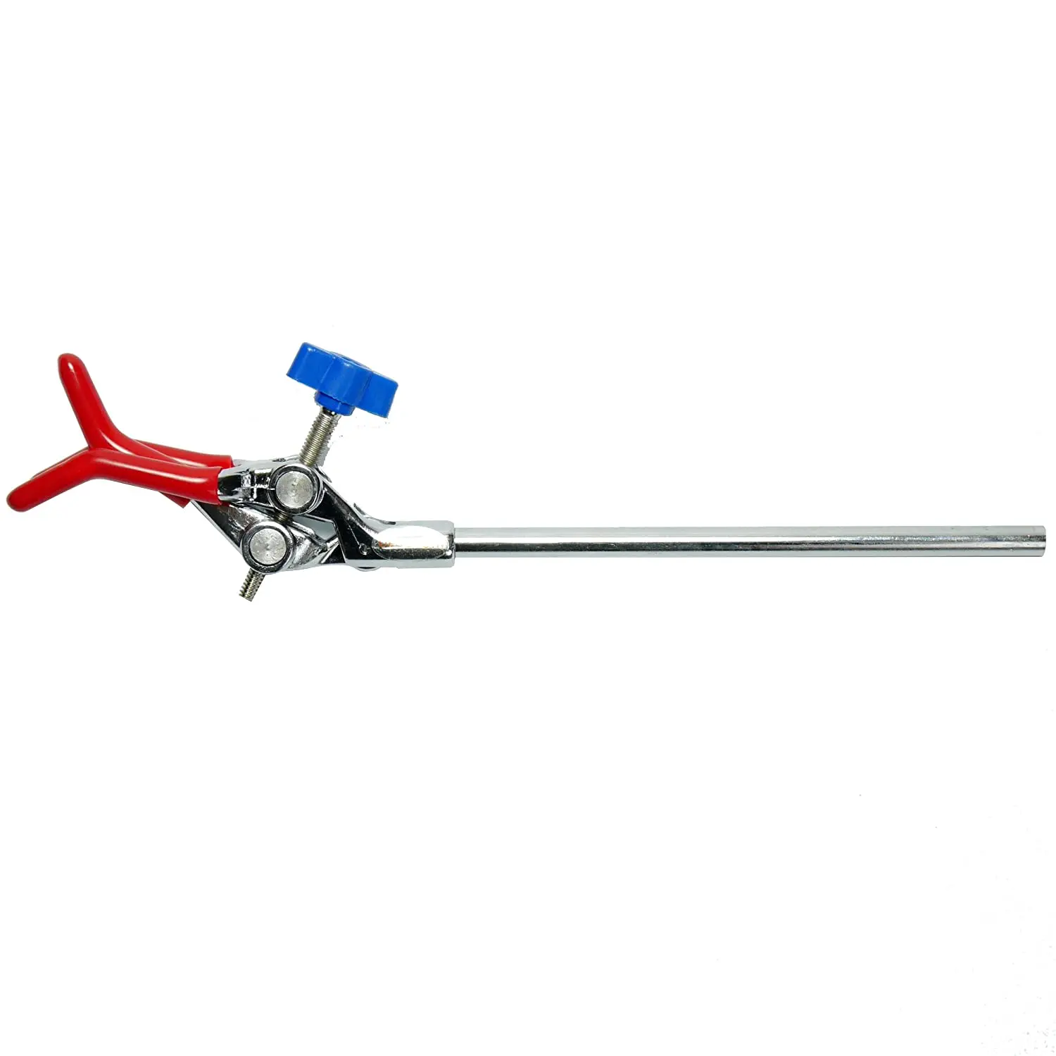 Lab Condenser Clamp Three Prong Clamp Grip 90mm Length 250mm