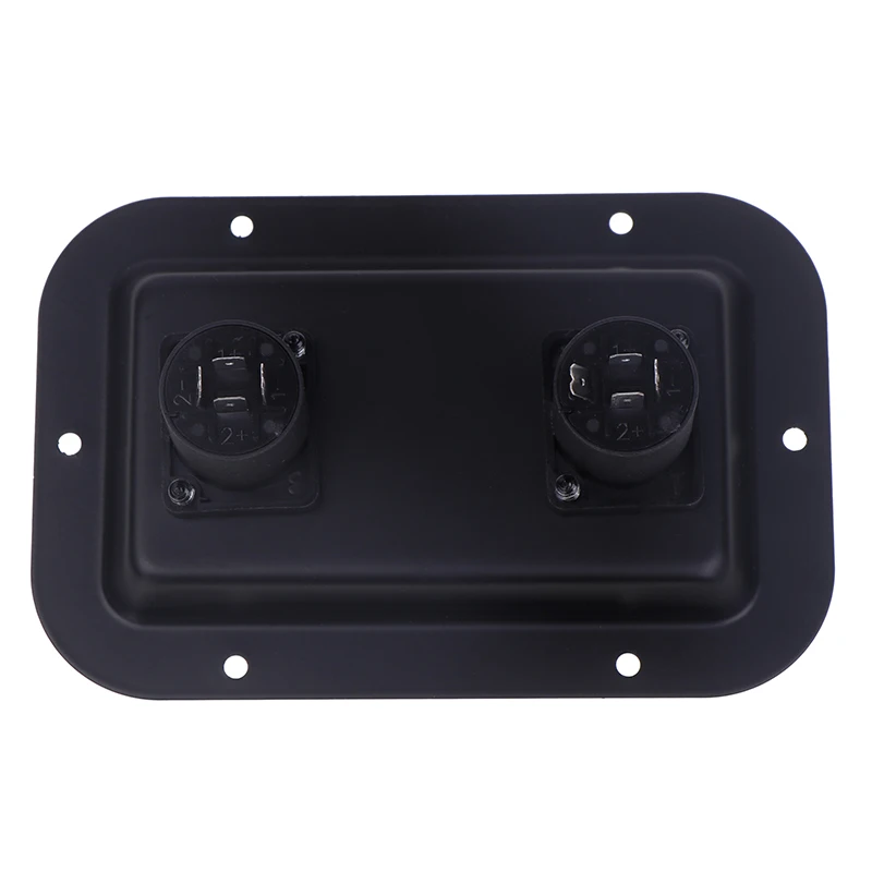 Plate Socket Junction Box Clip Guitar Dual Large For PA Speaker Cabinets Socket Junction Box Clip Accessories