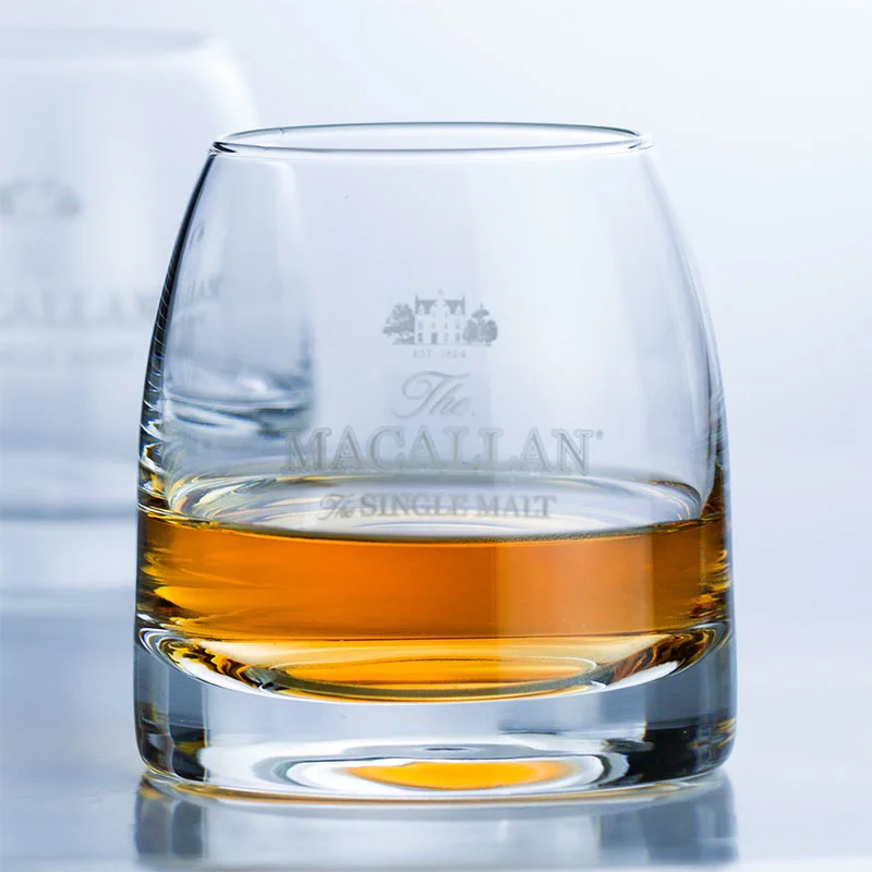 Macallan Exclusive Single Malt Whiskey Glass Crystal Wine Tumbler Vodka Cognac Brandy Snifter Gather Together Mouth Tasting Cup images - 6