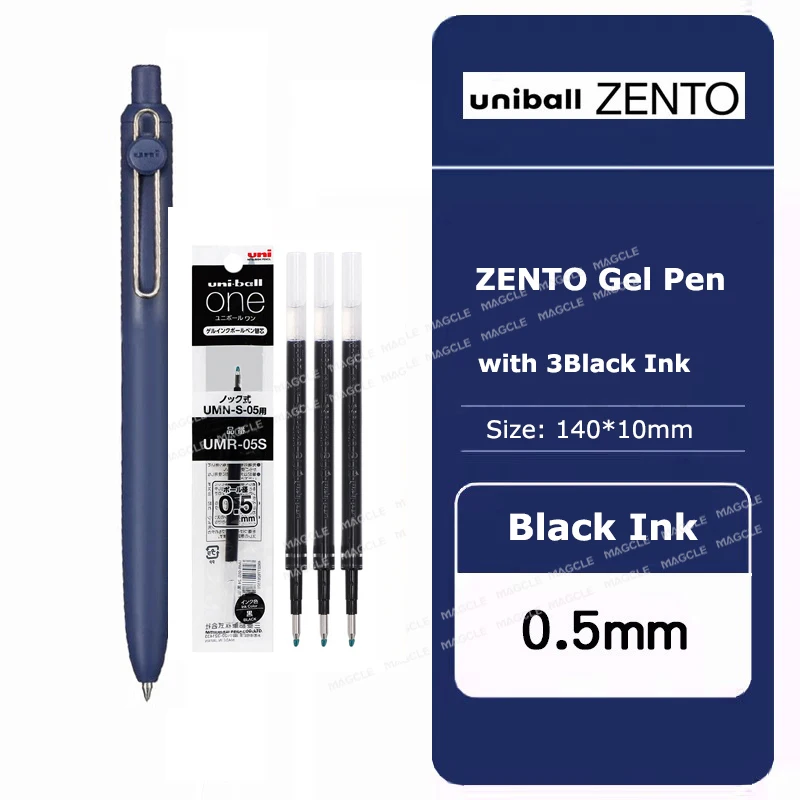 Eco-Friendly Water-Based Gel Pen with Stylish Barrel and Long-Lasting Grip