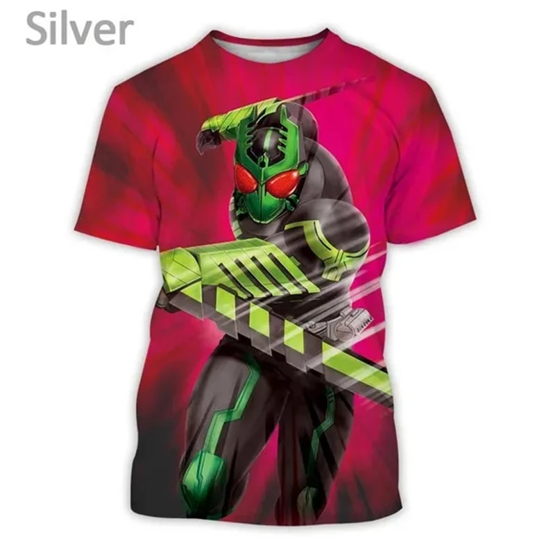 

New Japanese TV Series Kamen Rider 3D Printed T-shirt Summer Fashion Men Women Casual O Neck Short Sleeve T Shirt Hip Hop Tops