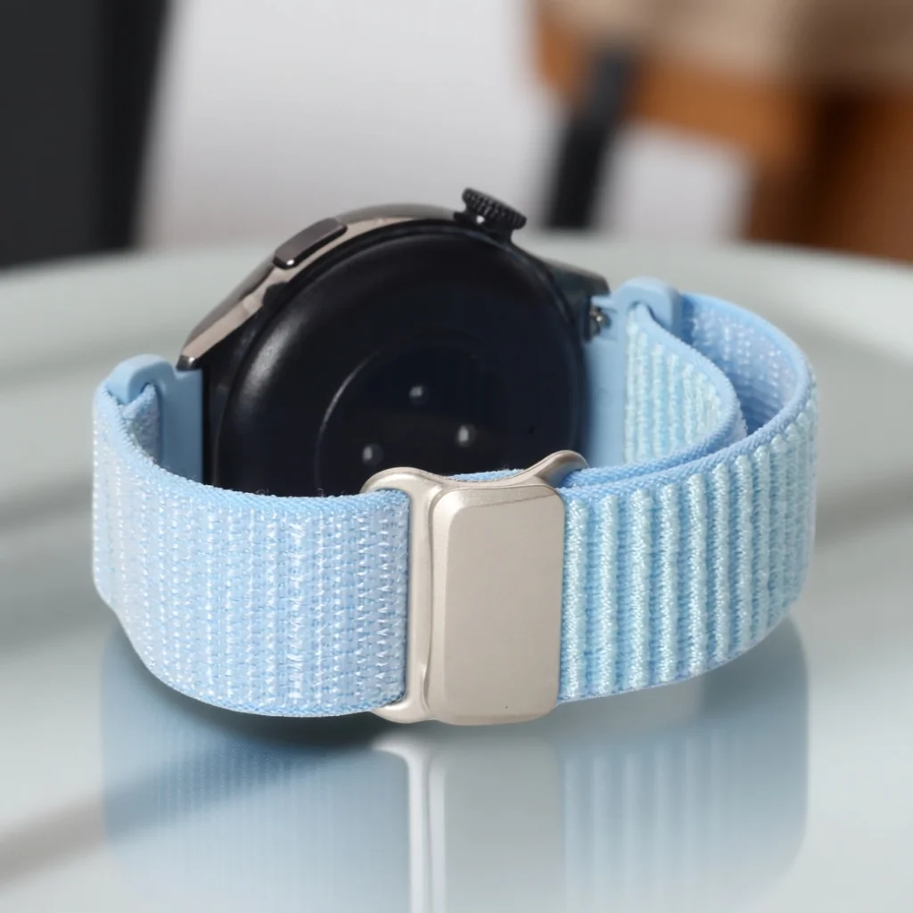 Nylon Magnetic Sports Strap Wristband, 22/20mm