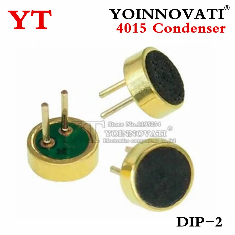 

20pcs 4015 Condenser Electret Microphone for -42Db Mobile Phone Watch Navigation Monitoring Equipment High-End 4Mm Microphone