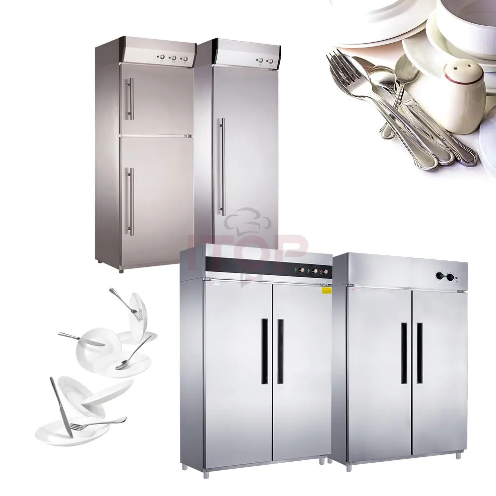 350L High-temperature Infrared Disinfection 1300W New Mobile Thermometry Disinfection Cabinet Sterilizer 2