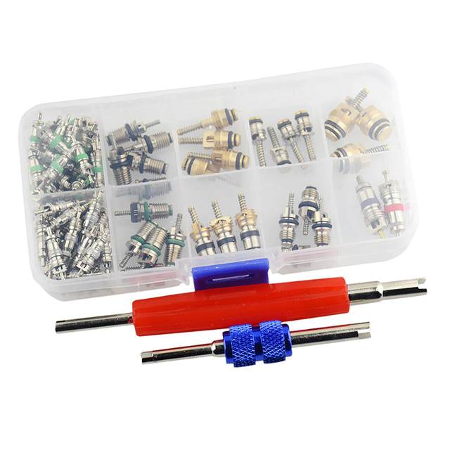 Car Air Conditioner Valve Core R12 R134A Direct Replace Professional Easy