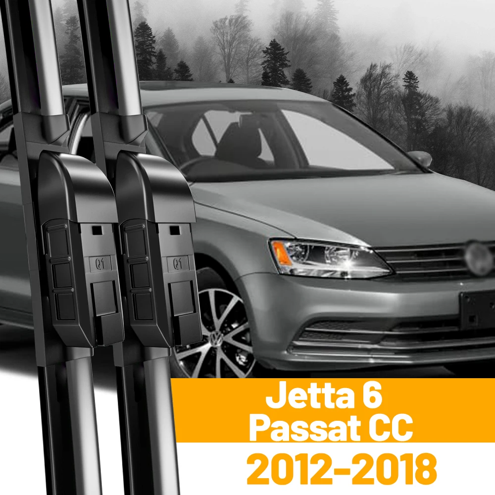 Scheibenwischer Frontwischerblätter Für VW Jetta 6 MK6 A6 Passat CC 2012-2018 2013 2014 2015 2016 Windschutzscheibe Windschutzscheibe Frontscheibe 24 "19"
