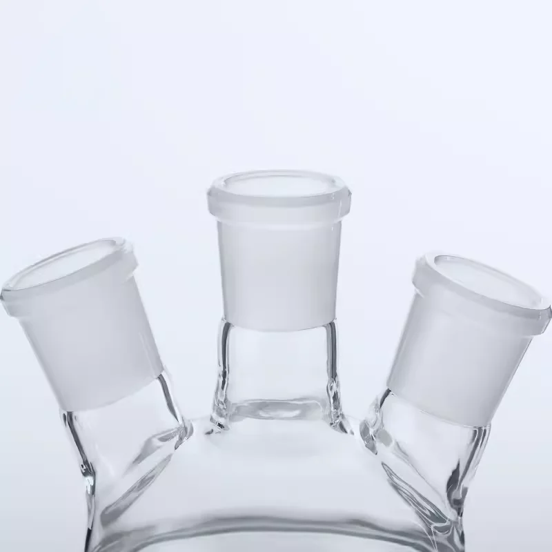 3 넥 재킷 반응 플라스크 이중층 반응기 유리 재킷 반응 플라스크, 50 ml, 100 ml, 250 ml, 500 ml, 1000 ml, 2000 ml, 3000 ml, 5000ml