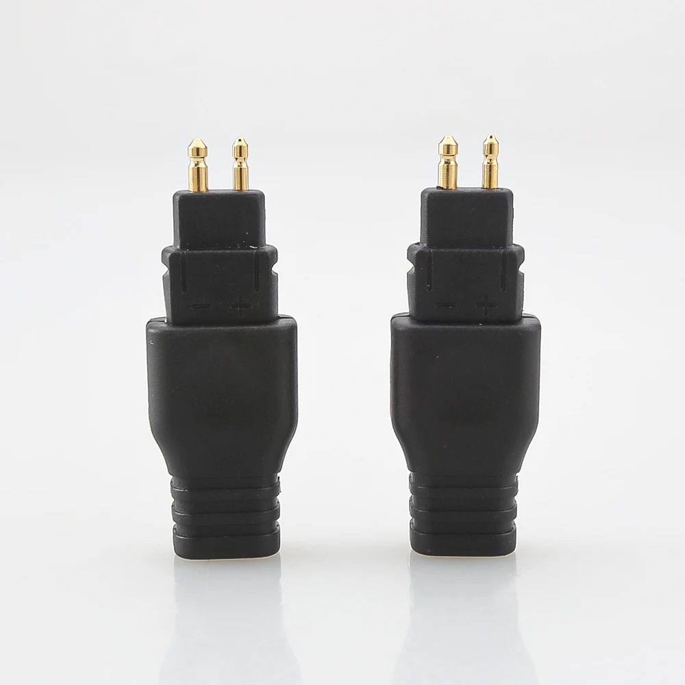 Senheiser用mmcxケーブルアダプター、0.78、0.75、2ピン、hd414、hd650