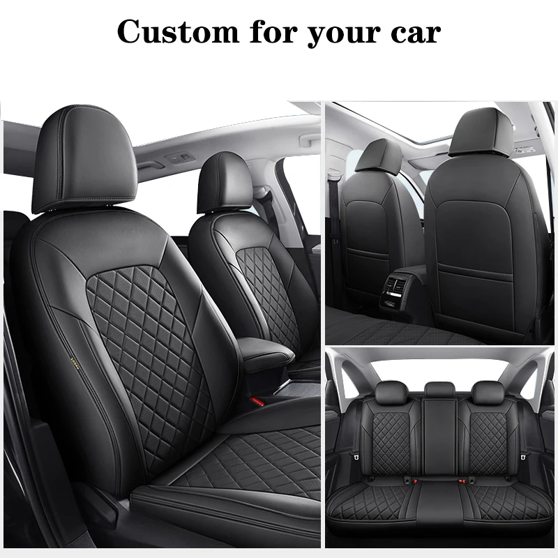 

Custom Luxury Car Seat Cover For Nissan March X Trail T32 Tiida Qashqai J10 J11 Versa Teana J32 Gifts Auto Interior Accessories