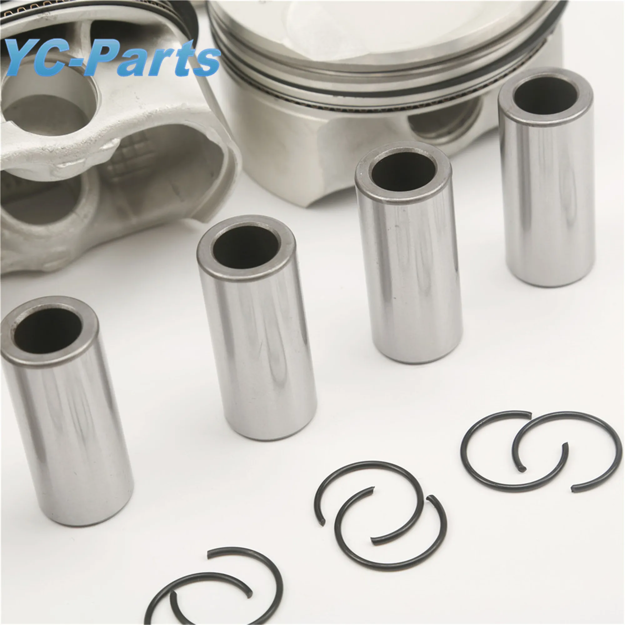 2.5L L6 Engine Pistons Rings Assembly Set 11257561850 for BMW E83 xDrive25i E92 E93 325i E90 325i MT N52B25BF 330i