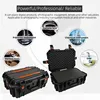 Trolley Toolbox Large Tool Box with Wheels Portable Safety Equipment Instrument Case Storage Box Professional Plastic Suitcase 4