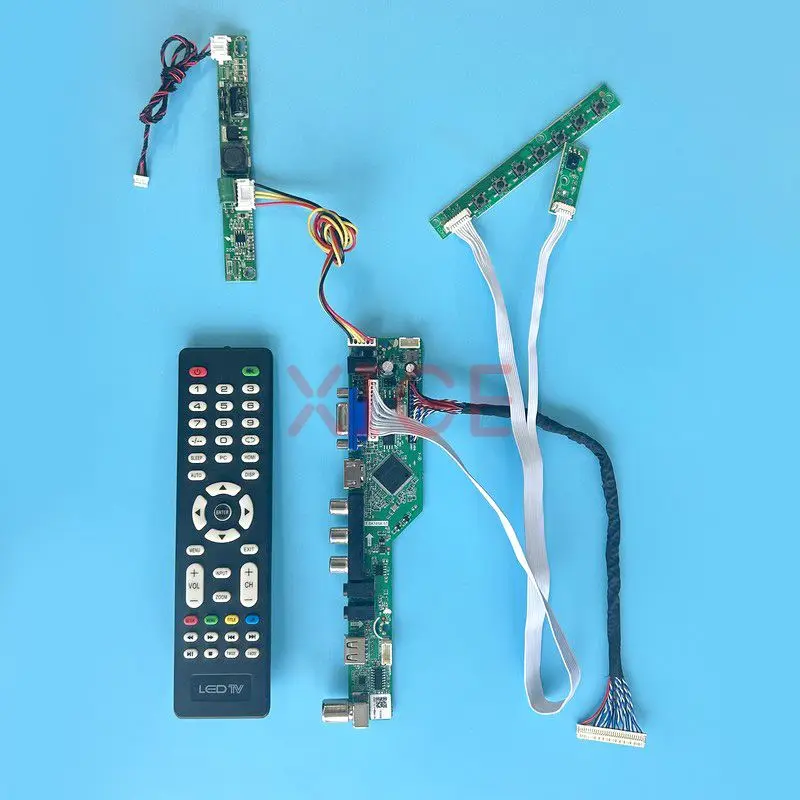 

Плата контроллера для LTM215HT04 LTM215HT05 LTM215HT06 21,5 "LVDS 30Pin 1920*1080 комплект ЖК-экрана ТВ аналоговый сигнал USB + AV + HDMI + VGA