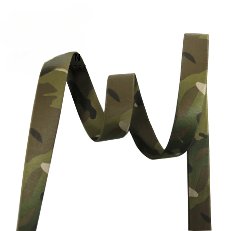 2 Meters Long MC MCBK Camouflage Elastic Band High Elasticity Durable Wide Edge for Clothing Belts Luggage Accessories