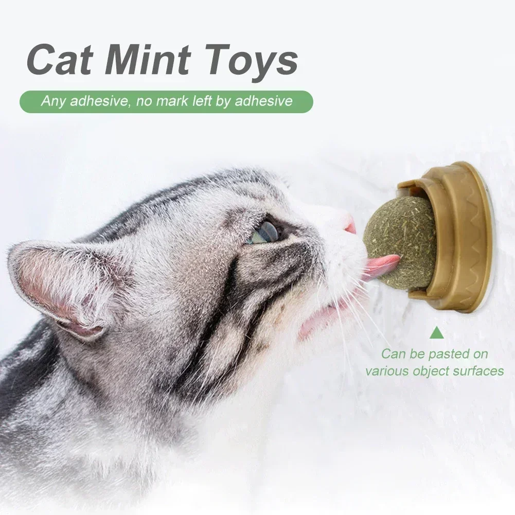 Edible Catnip Ball Toy Set 2